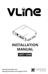 GROM Audio VLINE LEX8 Installation Manual