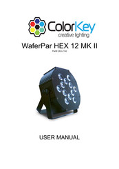 ColorKey WaferPar HEX 12 MK II User Manual
