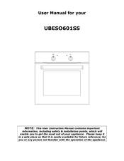 Reeva UBESO601SS User Manual