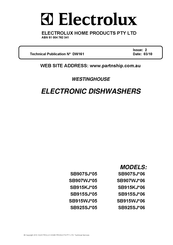 Electrolux SB915WJ05 Manual