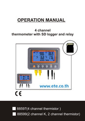 ete 88597 Operation Manual