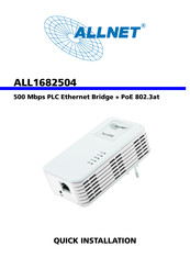 Allnet ALL1682504 Quick Installation