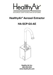 HealthyAir HA-SCP-G5-AE-B Manual