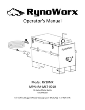 RynoWorx RA-MLT-0010 Operator's Manual