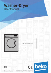 Beko WDIC7523002 User Manual