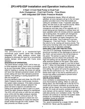 iO HVAC Controls ZP3-HPS-ESP Installation And Operation Instructions Manual