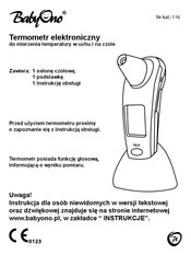 BabyOno 116 User Manual