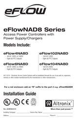 Altronix eFlowNAD8 Series Quick Start Manual