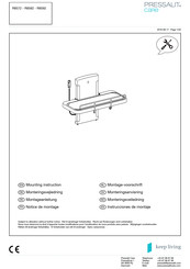 Pressalit Care R8592 Mounting Instruction