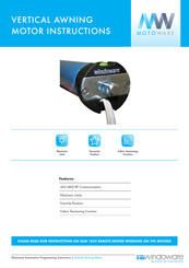 Windoware MOTOWARE Instructions Manual