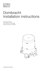 Dornbracht 13 672 780 Installation Instructions Manual