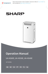 Sharp UA-HG50E Operation Manual