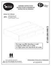 South Shore 211 Assembly Instructions Manual