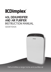 Dimplex GDDEYS40A Instruction Manual