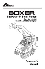 Mertz Boxer 999-935 Operator's Manual