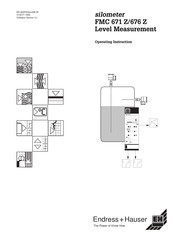 Endress+Hauser silometer FMC 671 Z Operating	 Instruction