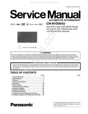 Panasonic Strada CN-NVD905U Service Manual