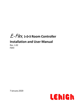 Lehigh E-Flex EFRC-01 Installation And User Manual