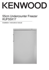 Kenwood KUF55X17 Installation Instructions Manual