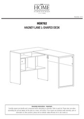 OSP Home Furnishings HGN782 Assembly Instructions Manual