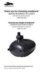 Smartpond 52672 Manual