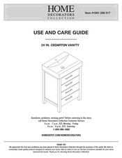 Home Decorators Collection 1001 256 517 Use And Care Manual