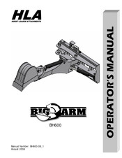 HLA BIG ARM BH600 Operator's Manual