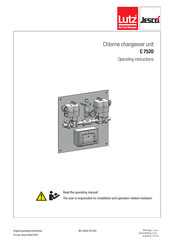 Lutz-Jesco C 7520 Operating Instructions Manual