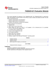 Texas Instruments TAS6424-Q1 User Manual