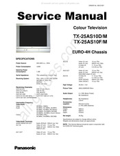 Panasonic TX-25AS10F/M Service Manual