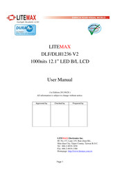 Litemax Electronics DLF/DLH1236 V2 User Manual