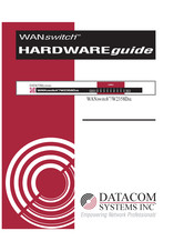 Datacom Systems WANswitch W2358DSL Hardware Manual