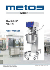 Metos Kodiak 30 VL-1C User Manual