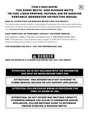 Buffalo GEN7500TRI Instruction Manual