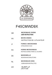 Bertazzoni F45CMWD9X User Instructions