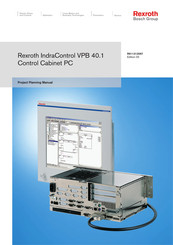 Bosch Rexroth lndraControl VPB 40.1 Project Planning Manual