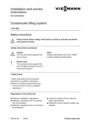 Viessmann 7441 770 Installation And Service Instructions For Contractors