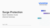 DELTA GROUP VIVOTEK Quick Installation Manual