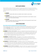 WaterLogic CUBE Quick Start Manual