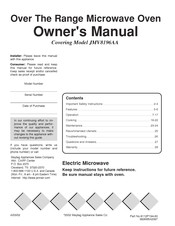 Maytag JMV8196AA Owner's Manual