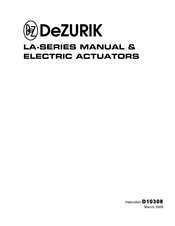 Dezurik LA Series Instruction