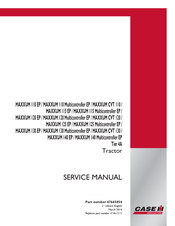 Case Ih MAXXUM 110 EP Service Manual