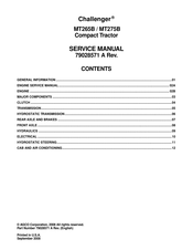 Challenger MT275B Service Manual