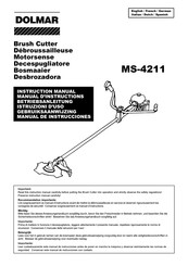 Dolmar MS-4211 Instruction Manual