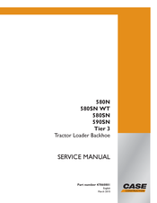 Case 580N Service Manual