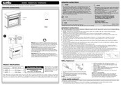 Duraflame 22II026FGL Operating Instructions