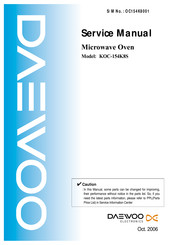 Daewoo KOC-154K8S Service Manual