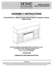 Home Decorators Collection 301538223 Assembly Instructions Manual