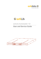 Actidata actiLib Autoloader 1U User's And Service Manual