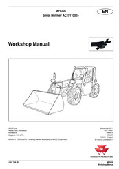 AGCO MF 9205 Workshop Manual